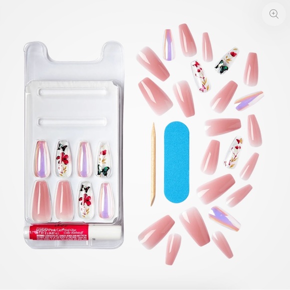 (2) KISS Gel Fantasy Jelly Nails - Picture 4 of 8